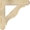 Ekena Millwork Funston Craftsman Rough Sawn Bracket, Douglas Fir, 4"W x 24"D x 24"H BKT04X24X24FST04RDF - alternate 4